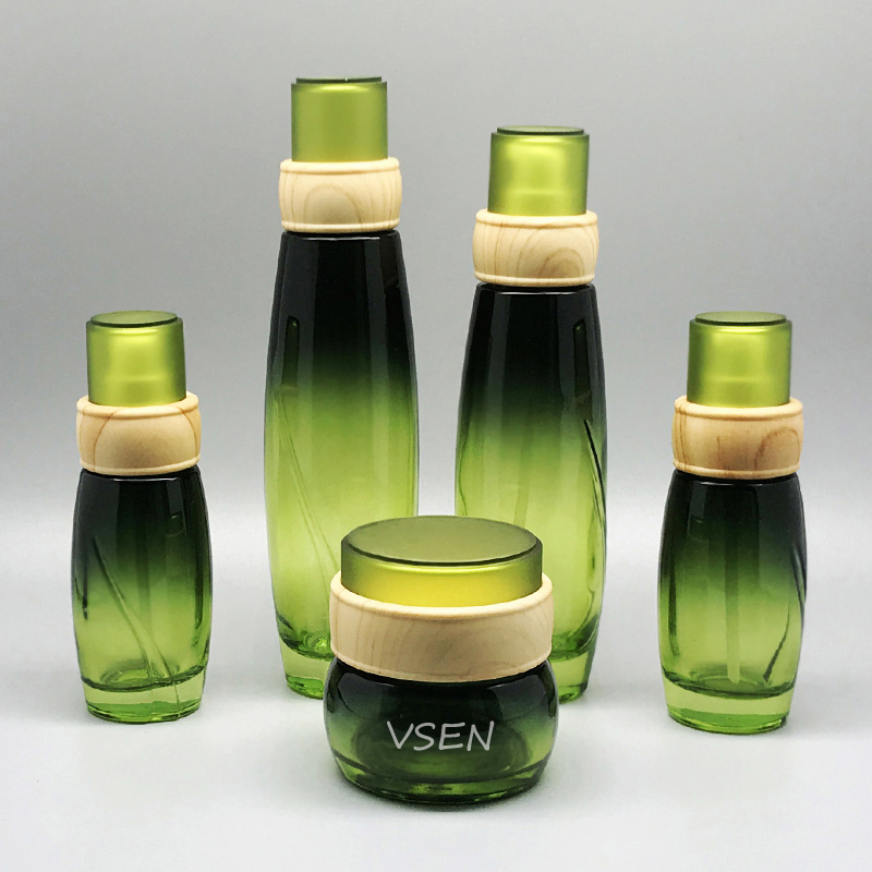 绿色化妆品新款瓶子 威盛新款2020玻璃瓶定制10(图3)