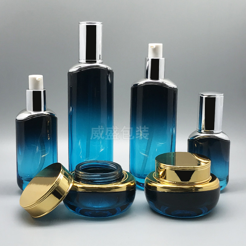 化妆品玻璃瓶定制 面霜玻璃瓶批发 威盛包装瓶子(图1)