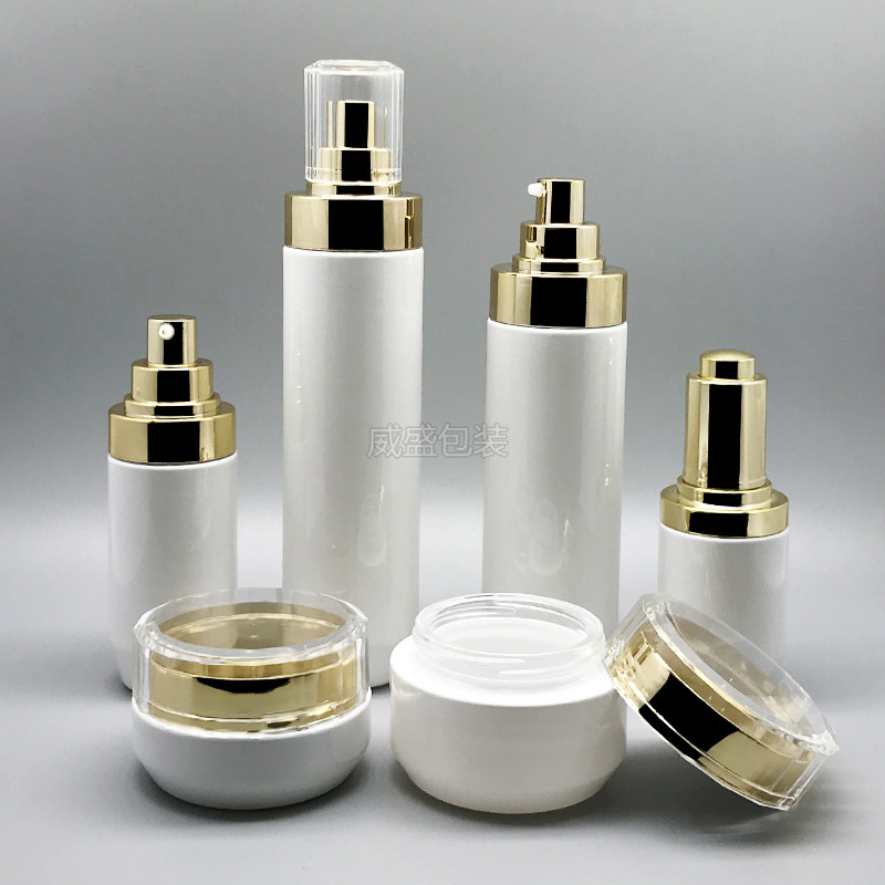 化妆品玻璃瓶定制 化妆品套装现货(图5)